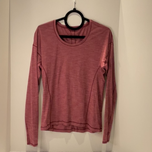 lululemon athletica Tops - Lululemon Swiftly Women's Burgundy Long Sleeve Top